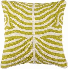 Perna decorativa design LUX Zebra Lime 107827 HZ