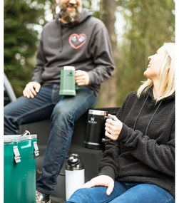 Cană termos neagră din oțel inoxidabil 700 ml The Big Grip Beer Stein Black – Stanley