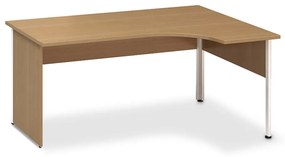 Birou ergonomic ProOffice A 180 x 120 cm, dreapta, fag