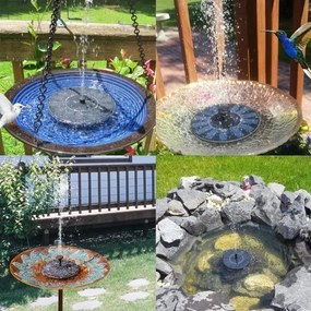 Fântână solară de grădină