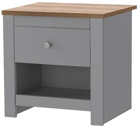 Noptieră gri Emerald – Støraa