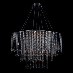 Lustra ovala moderna XXL cristal Bohemia L17 746/30/1