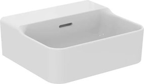 Lavoar suspendat Ideal Standard Atelier Conca 40 cm alb lucios cu preaplin