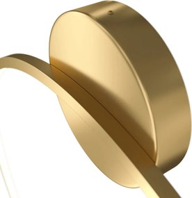 Aplica LED de perete design modern Halo alama 80cm