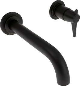 🚰 Baterie chiuvetă încastrată TEMISTO, finisaj nero – Cod BQT_N54L