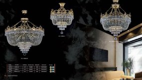 Lustra design LUX Cristal Bohemia Exclusive CORINA II. CE
