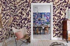 Fototapet, Discus, Dusty Pink, Rebel Walls