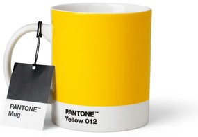 Cană galbenă din ceramică 375 ml Yellow 012 – Pantone