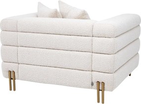 Fotoliu elegant design LUX York, crem 113841 HZ