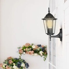 Lampă de perete de exterior 1xE27/40W/230V IP44 negru