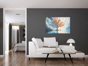 Tablou – Arborele vieții și al iubirii (90x60 cm)