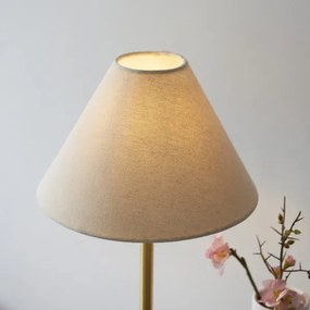 Endon 114211 - Lampă de masă 1xE14/7W/230V bej/alamă