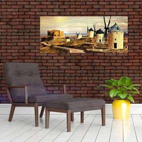 Tablou - Morile de vânt (120x50 cm)