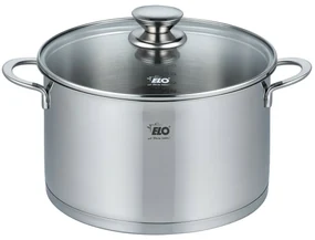 Elo 72554 Oală din oțel inoxidabil Galant 24 cm,5,8 l, 5,8 l