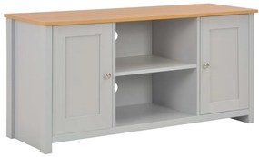vidaXL Comodă TV, gri, 120 x 39 x 58 cm