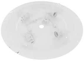 Plafonieră CLARE 4xE27/24W/230V d. 50 cm negru Brilagi