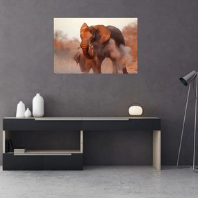 Tablou - Marele elefant african (90x60 cm)
