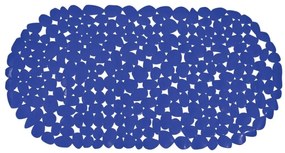 Spirella Suport antiderapant pentru cadă GALETS,albastru închis, 99 x 39 cm