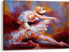 Tablou - Balerină,pictură (70x50 cm)