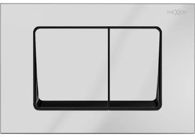 Mexen Fenix 10 XS buton de spălare, crom strălucitor - 601001