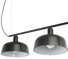 Lustra suspendata design modern TATAWIN negru