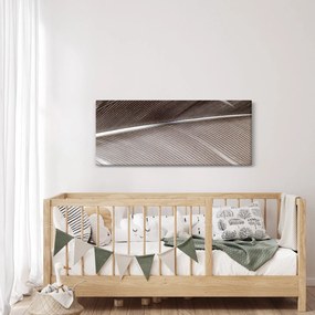 Tablou cu fibre abstacte (120x50 cm)