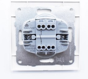 Intrerupator simplu 10A, IP20, Alb, Panasonic Arkedia Slim