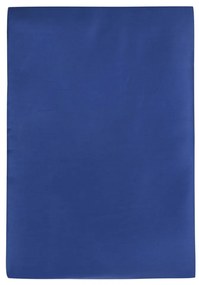 Cearceaf albastru închis din bumbac satinat cu elastic 140x200 cm – Mijolnir