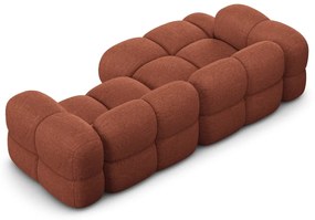 Colțar cărămiziu (cu colț pe partea stângă/cu șezlong) Loretto – Cosmopolitan Design