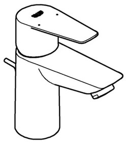 GROHE 32819001 - Baterie lavoar BAUEDGE 147 mm, crom lucios