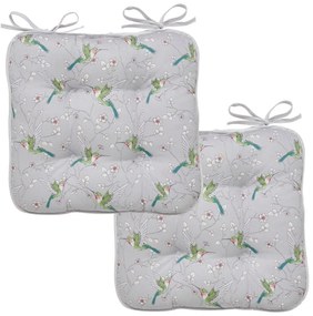 Pernă de scaun 34x36 cm Hummingbirds – Cooksmart ®