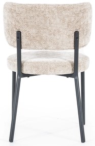 Scaun din stofa Oasis taupe