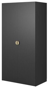 Dulap de haine Moonie XI (negru + alb). 1099627