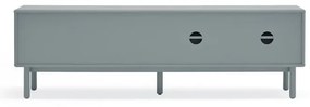 Masă TV albastră/gri 180x56 cm Corvo – Teulat