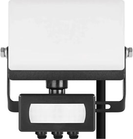 Proiector LED cu senzor de mișcare TAMBO EVO LED/10W/230V 4000K IP44 negru
