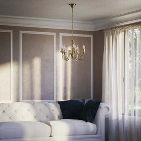 Candelabru din alama masiva stilul fastuos Ludovic al XV-lea