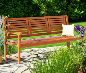 Deuba Banca de gradina - Eucalipt - 153 cm