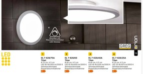 Plafoniera LED design circular GREG D-40cm