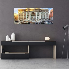 Tablou - Fântâna Trevi (120x50 cm)