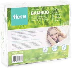 Protecție de saltea 4Home Bamboo cu benzi elastice, 90 x 200 cm, 90 x 200 cm