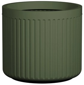 Turris Ghiveci de flori joase, gri-verde, dimensiuni multiple - Ghivece de ceramică mărimea: S - ⌀ 40, h. 36 cm