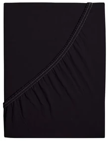 Cearșaf de pat jersey 4Home Ideal negru , 160 x 200 cm, 160 x 200 cm
