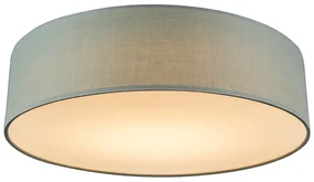 Plafoniera verde 40 cm cu LED inclus - Drum LED