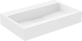 Mexen Ava chiuvetă de blat din conglomerat B/O 60 x 38 cm, albă - 23016000