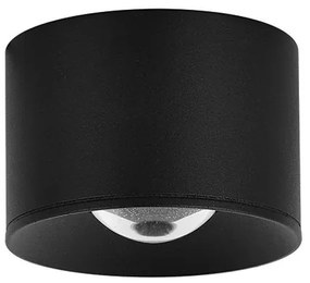 Plafoniera LED pentru iluminat exterior, design modern IP54 Rengo negru 8cm