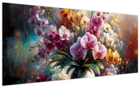 Tablou - Vas de flori II. (120x50 cm)