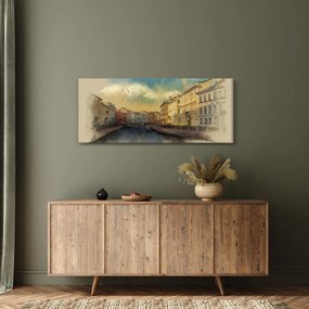 Tablou - Râul Moyka, Sankt Petersburg, Rusia (120x50 cm)