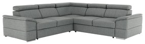 Coltar extensibil SEGORIA LUX gri, 263x80/97x263 cm