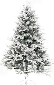 Pom înzăpezit de Crăciun, cu suport, Cardiff, 120 cm, 120 cm