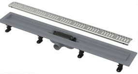 Set rigola pentru dus cu capac Alca APZ20 Simple 55 cm